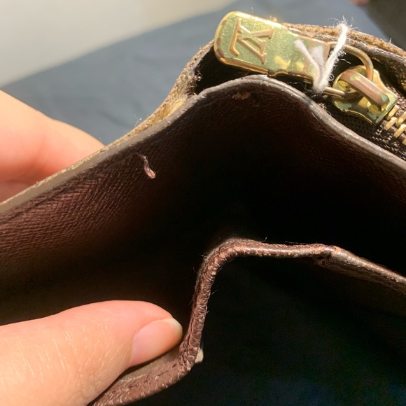 Louis vuitton compact wallet damier ebene - Picture 9 of 13